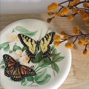 Vintage butterfly trivet